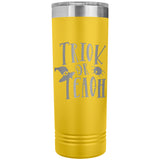 Trick or Teach Skinny Tumbler