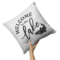 Welcome to the Lake Pillow