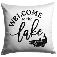 Welcome to the Lake Pillow