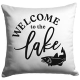 Welcome to the Lake Pillow