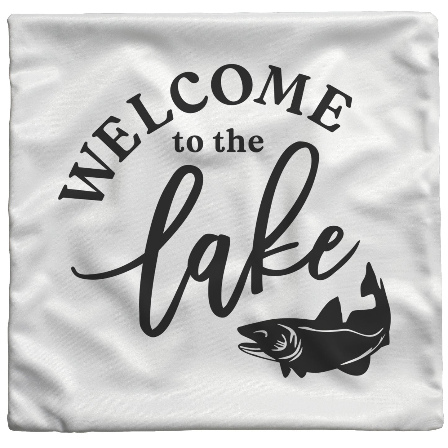 Welcome to the Lake Pillow