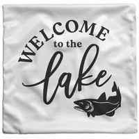 Welcome to the Lake Pillow