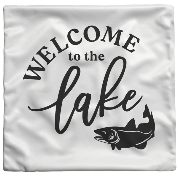 Welcome to the Lake Pillow