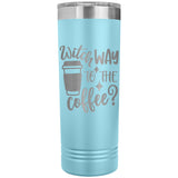 Witch Way to the Coffee 22oz Skinny Tumbler