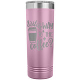 Witch Way to the Coffee 22oz Skinny Tumbler