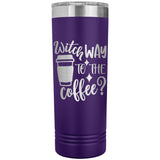 Witch Way to the Coffee 22oz Skinny Tumbler
