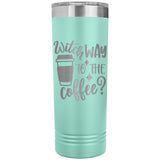Witch Way to the Coffee 22oz Skinny Tumbler