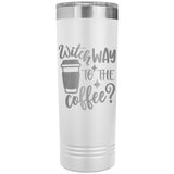 Witch Way to the Coffee 22oz Skinny Tumbler