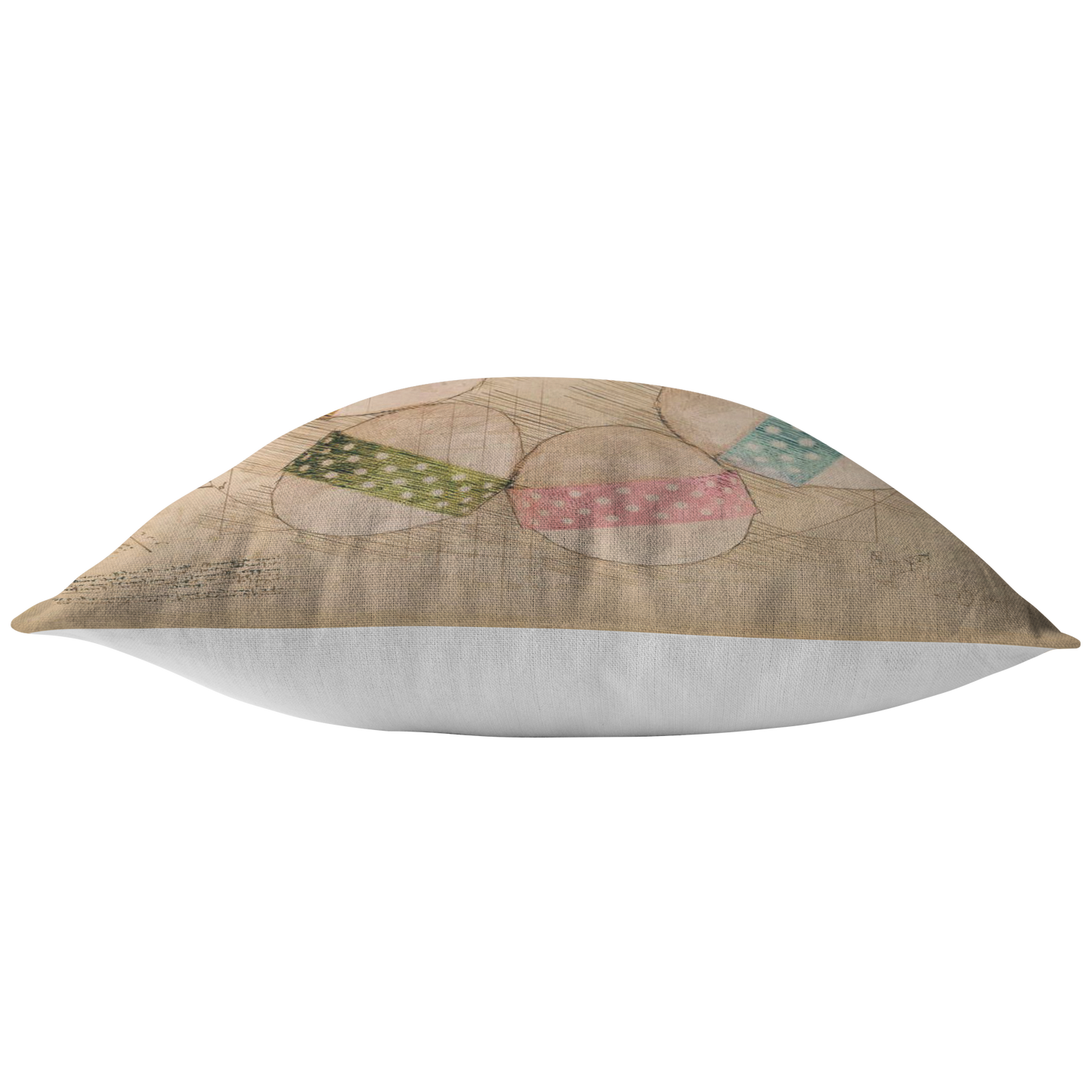 Easter Pillow or Zip Cover | Vintage Rustic Renaissance Sketch Style Bunny Throw Pillow or Zip Cover | Earth Tone Beige Brown