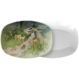 Warwick Goble Vintage Art Spring Fairy Serving Platter