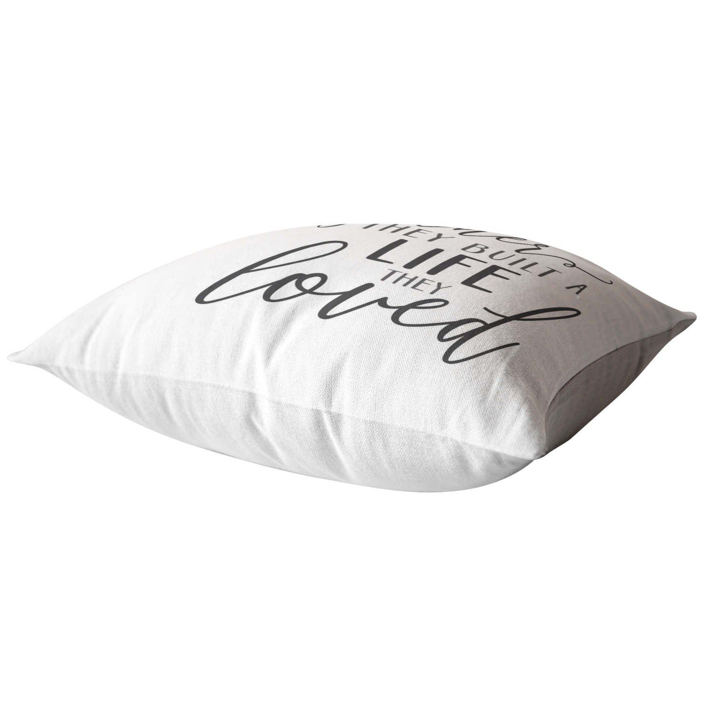 And So Together They Built a Life They Loved Pillow or Pillow Cover