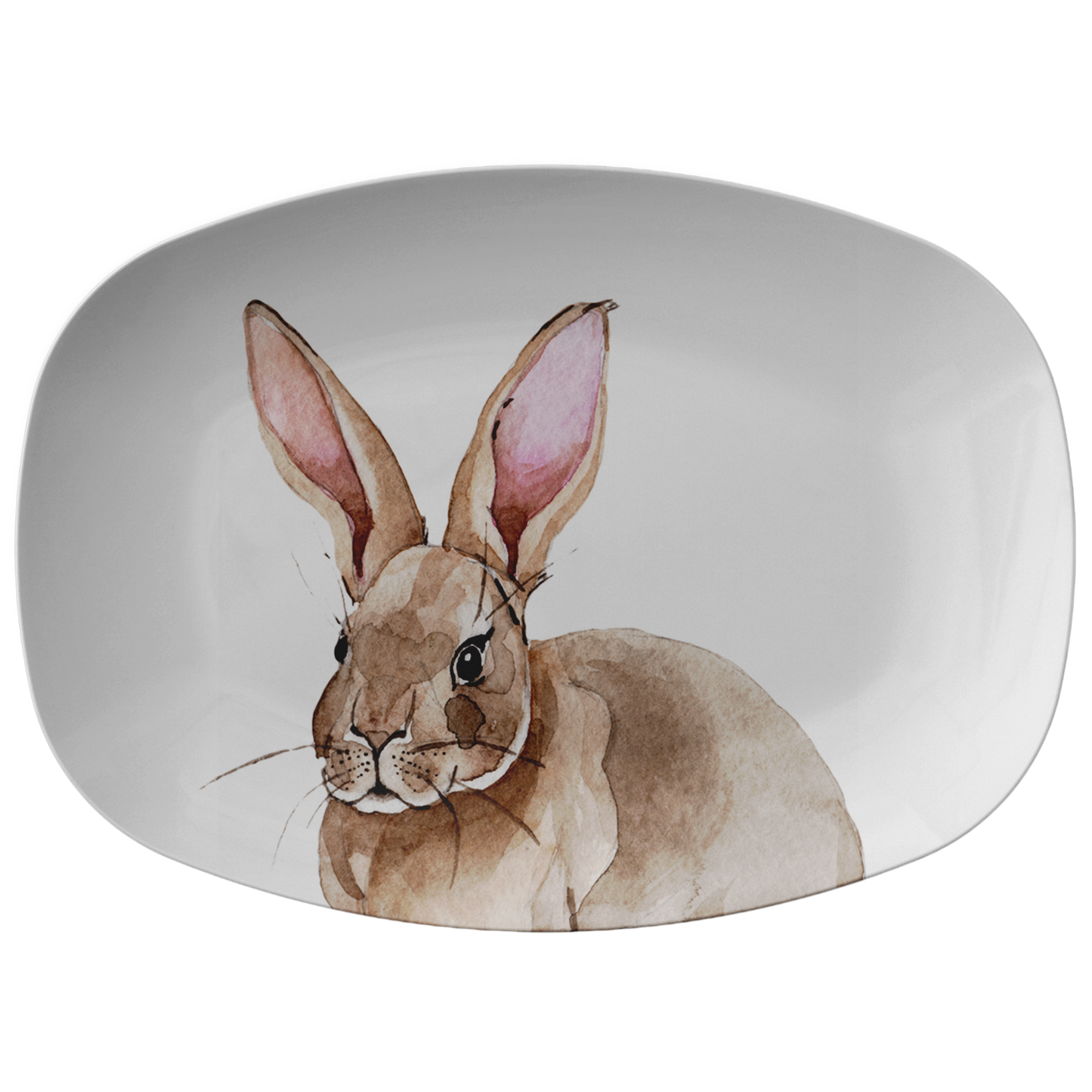 Rabbit Platter Easter Serving Tray