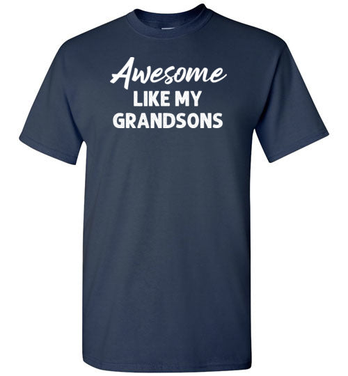 Awesome Like My Grandons Shirt for Men