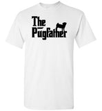 The Pugfather Funny Pug Dad Pug Dog Lover Shirt for Men