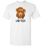 Lab Tech Golden Labrador Retriever Shirt