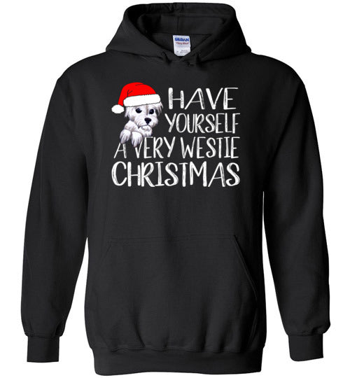 Have Yourself a Very Westie Christmas Hoodie