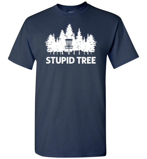 Stupid Tree Disc Golf Shirt for Men