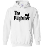 The Pugfather Hoodie Funny Pug Dad Dog Lover Gift for Men