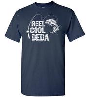Reel Cool Deda Fishing Themed Shirt for Serbian Grandpa