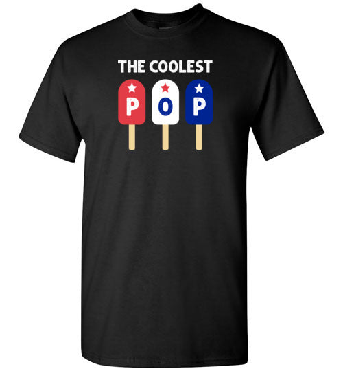 The Coolest Pop Patriotic Popsicle Shirt for Men Dad Grandpa