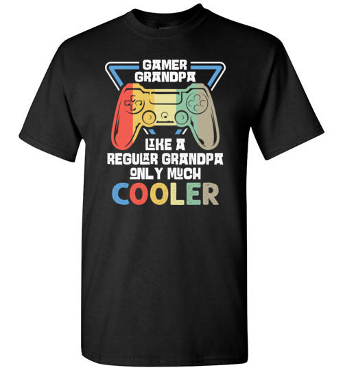 Gamer Grandpa Like a Regular Grandpa Only Much Cooler Shirt