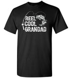 Reel Cool Grandad Fishing Shirt for Men Gift for Fisherman Grandpa