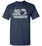 Reel Cool Grandpop Shirt for Men Fisherman Grandpa