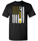 American Flag Beer Tap Shirt Give for Craft Beer Lovers and Brewers