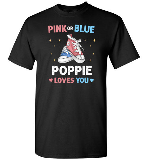 Pink or Blue Poppie Loves You Shirt