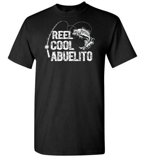Reel Cool Abuelito Fishing Shirt for Men Gift for Fisherman Grandpa