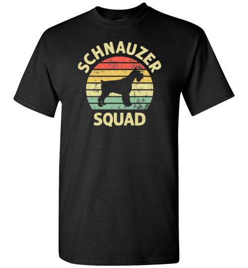 Schnauzer Squad Shirt for Men, Women and Kids