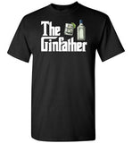 The Ginfather Funny Shirt for Men Gin Drinkers Lovers