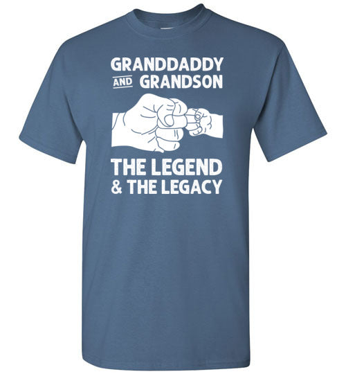 Granddaddy and Grandson the Legend & the Legacy Shirt for Men
