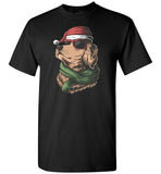 Golden Retriever Santa Hat Christmas Shirt for Men Women Kids