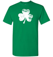 Distressed Shamrock Shirt
