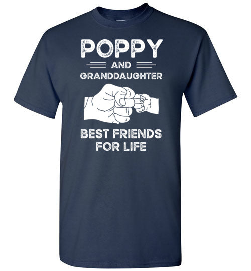 Poppy and Granddaughter Best Friends for Life Shirt