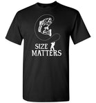 Size Matters Funny Fishing Shirt for Men