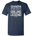 Grandpa the Man the Myth the Grilling Legend Shirt