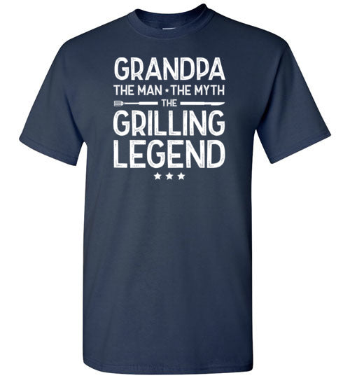 Grandpa the Man the Myth the Grilling Legend Shirt
