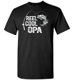 Reel Cool Opa Fishing Shirt for Men Gift for Fisherman Grandpa
