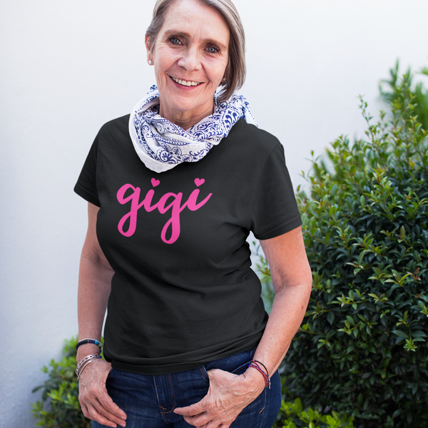 Gigi T-Shirt for Grandma Crewneck Shirt