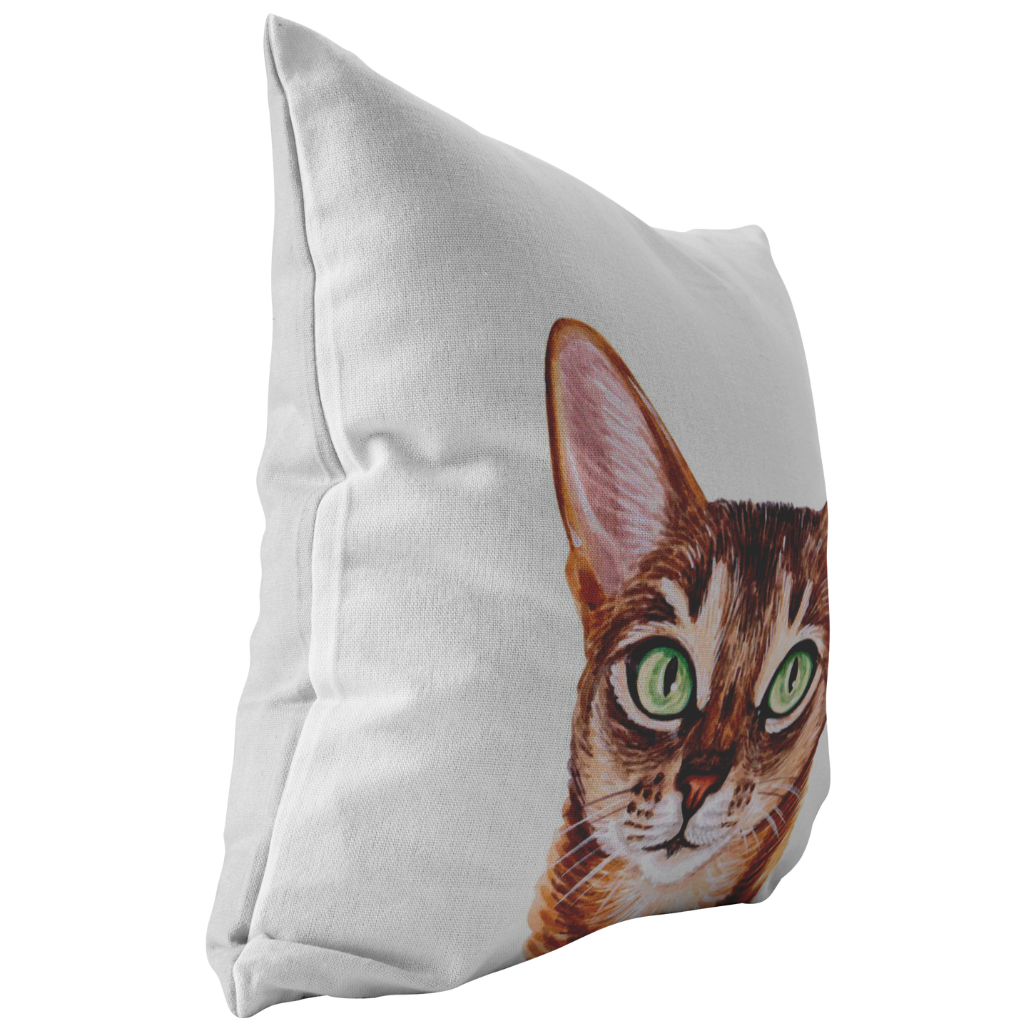 Abyssinian Cat Pillow or Zip Cover