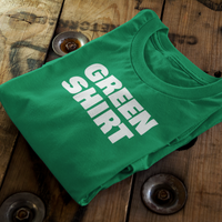 Green St Patricks Day T-Shirt That Says Green Shirt