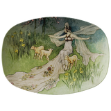 Warwick Goble Vintage Art Spring Fairy Serving Platter