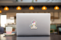 Vinyl Rainbow Unicorn Decal Sticker