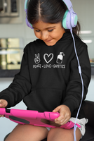 Peace Love Sanitize Unisex Hoodie