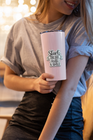 Start the Day with a Smile Vinyl Decal Sticker