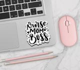 Nurse Mom Boss Vinyl Decal Sticker