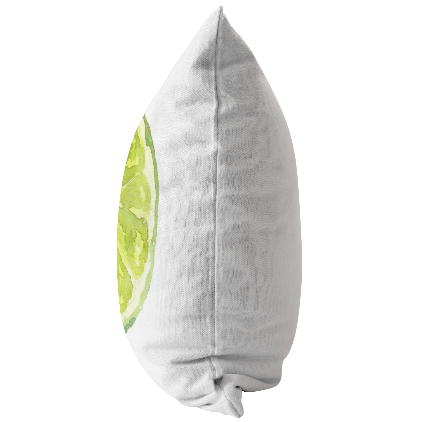 Lime Slice Throw Pillow or Cusion Cover
