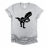 Pregosaurus T-Rex Pregnancy Announcement Shirt for Women